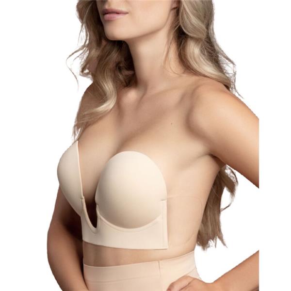 BRA WITHOUT HANDLES SHAPE U BLACK CUP A
