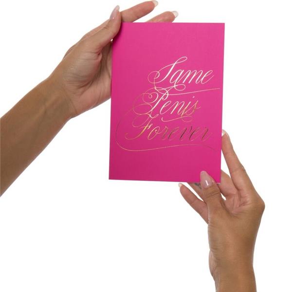NAUGHTY NOTES: SAME PENIS FOREVER