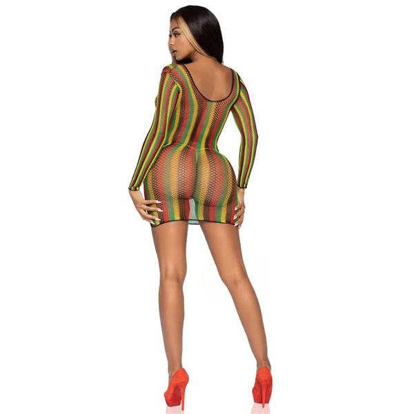 RASTA MINI DRESS ONE SIZE