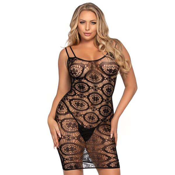DAISY CROCHET MINI DRESS ONE SIZE