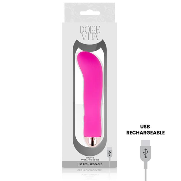 POLNILNI VIBRATOR TWO ROZA 7 HITROSTI