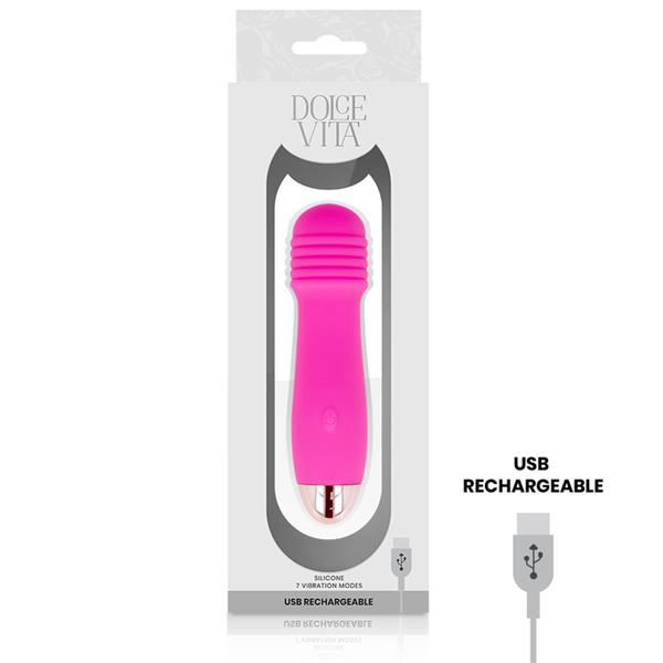 POLNILNI VIBRATOR THREE ROZA 7 HITROSTI