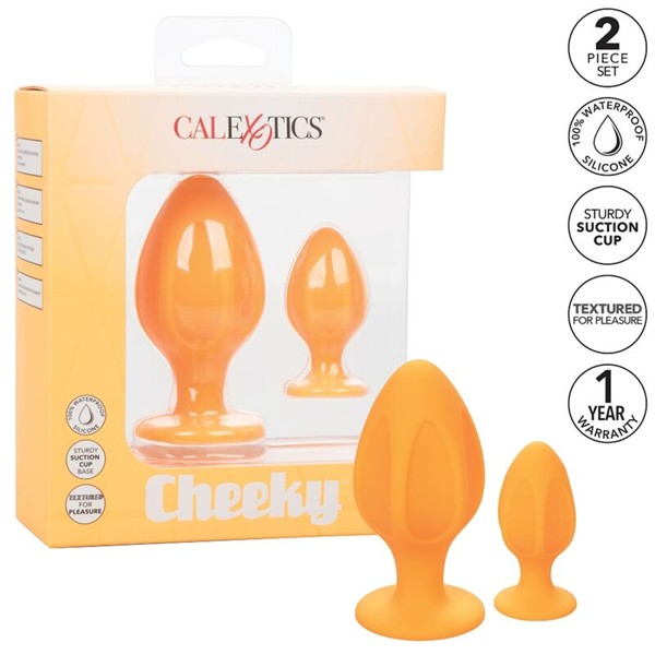 CHEEKY BUTTPLUG ORANGE