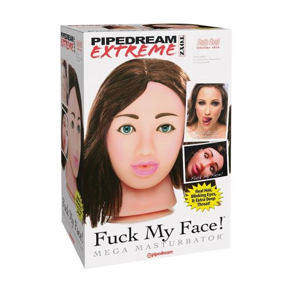FUCK ME MEGA MASTURBADOR BROWN FACE
