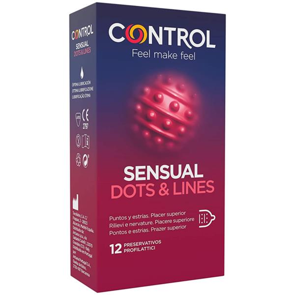 SENSUAL DOTS & LINES POINTS AND STRETCH MARKS 12 UNITS