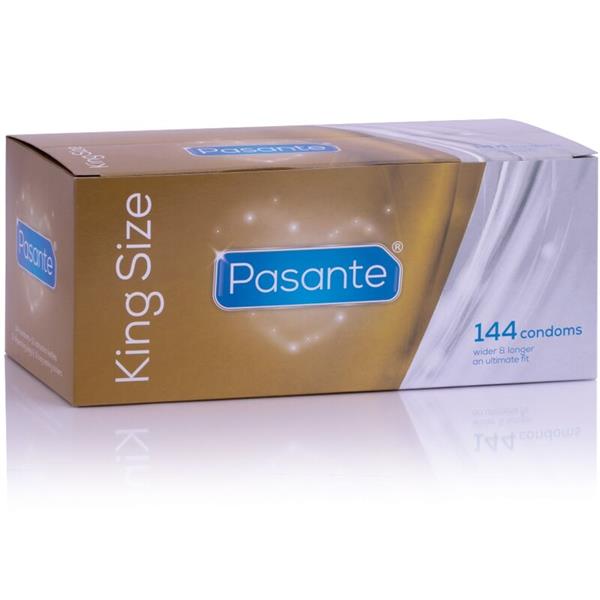 CONDOMS KING SIZE BOX 144 UNITS