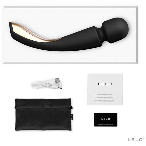 SMART MEDIUM WAND 2 BLACK MASSAGER