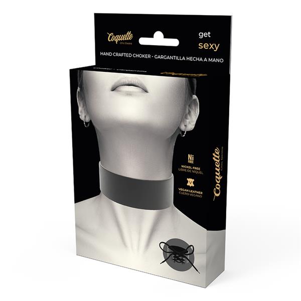 VEGAN LEATHER CHOKER