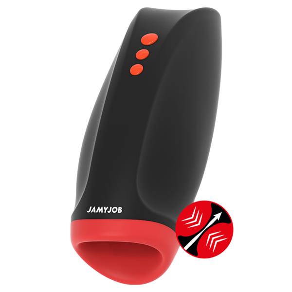 NOVAX MASTURBATOR WITH VIBRATION AND COMPRESSION