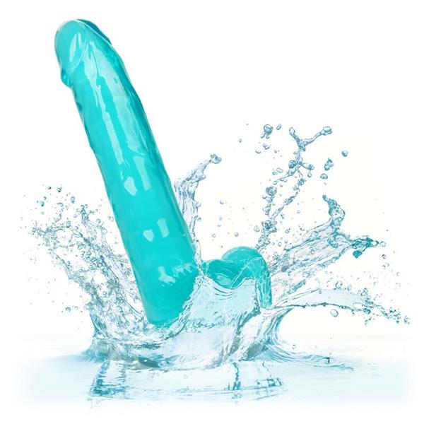 SIZE QUEEN DILDO BLUE 20.3 CM
