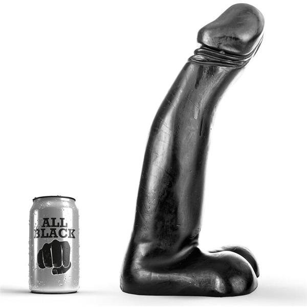 REALISTIC BLACK FISTING DILDO 29 CM