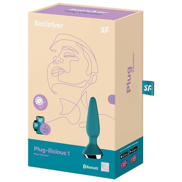 PLUG ILICIOUS 1 PLUG VIBRATOR GREEN