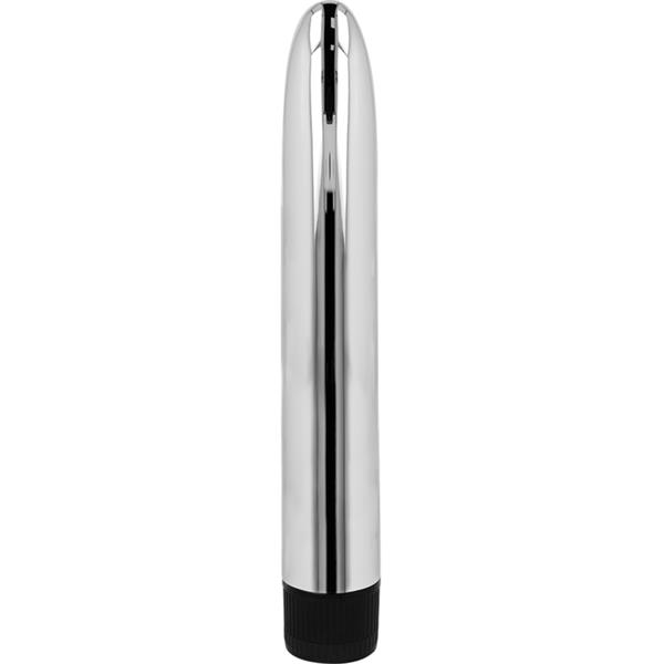 KLASIČNI SREBRNI VIBRATOR 17.5 CM