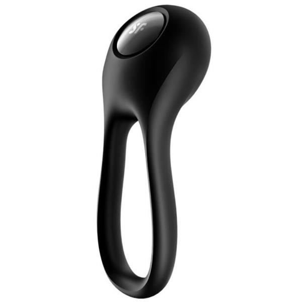 MAJESTIC DUO RING VIBRATOR BLACK