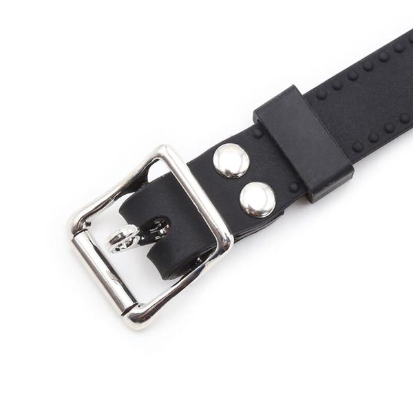 RING GAG WITH CHAINS AND NIPPLE CLAMPS