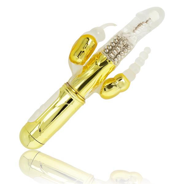 ZLATI MULTIFUNKCIONALNI VIBRATOR