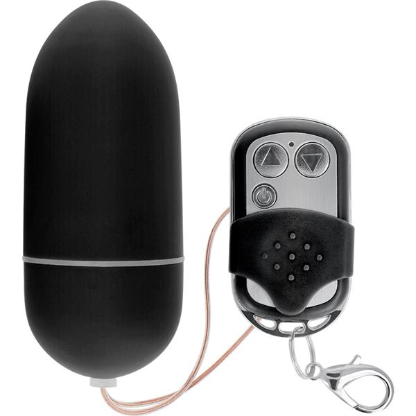 REMOTE CONTROL VIBRATING EGG L BLACK