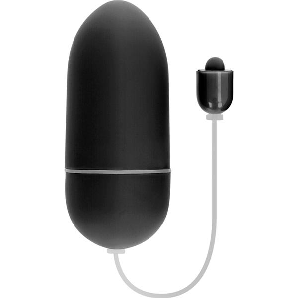WATERPROOF VIBRATING EGG BLACK