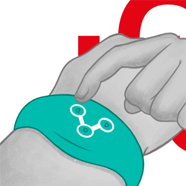 WIRELESS TECHNOLOGY WATCH AQUAMARINE