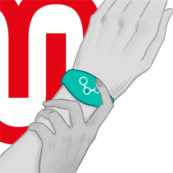 WIRELESS TECHNOLOGY WATCH AQUAMARINE