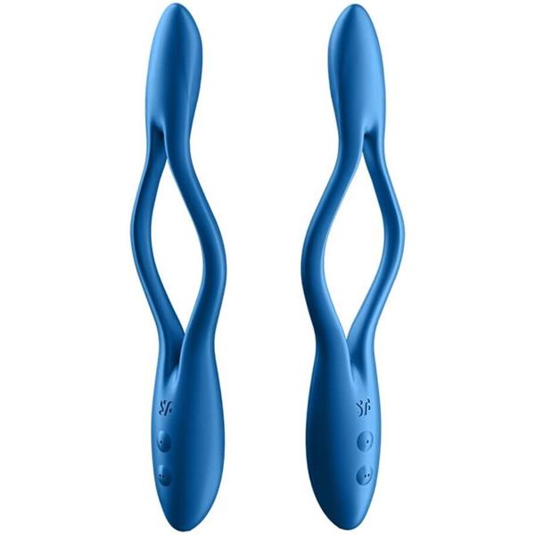 ELASTIC GAME MULTI VIBRATOR BLUE