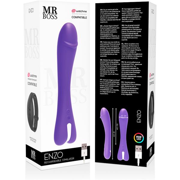 ENZO VIBRATOR WATCHME WIRELESS TECHONOLOGY COMPATIBLE