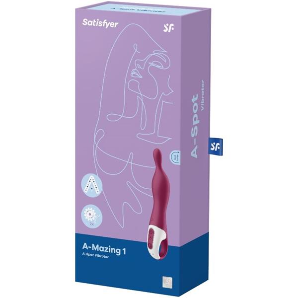 AMAZING 1 ASPOT VIBRATOR BERRY