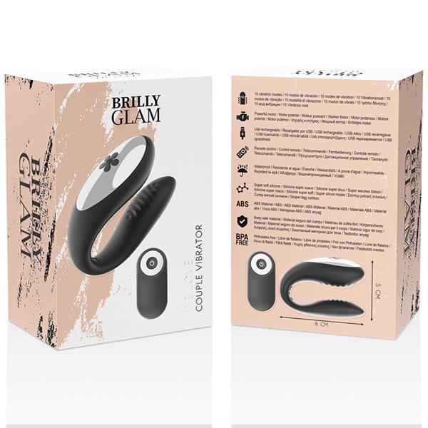 WE LOVE FOR PARTNERS BLACK REMOTE CONTROL