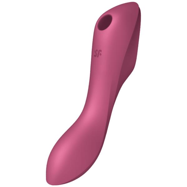 CURVY TRINITY 3 AIR PULSE VIBRATOR RED