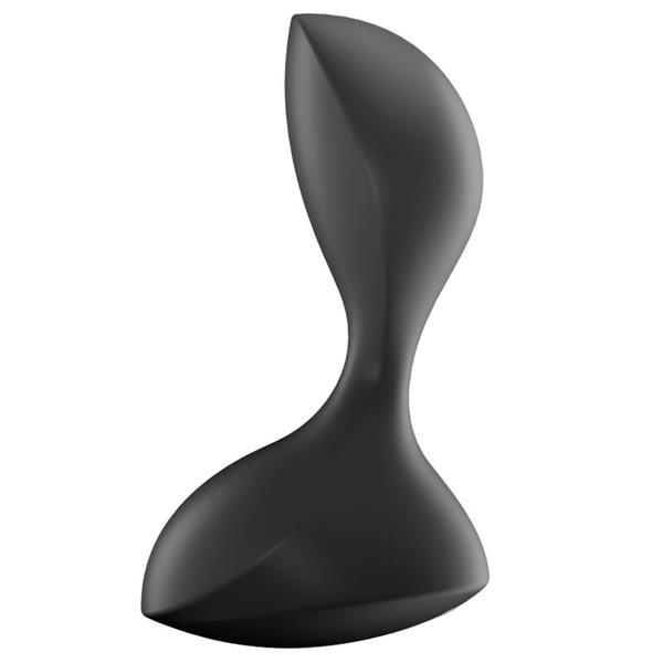 SWEET SEAL VIBRATING PLUG APP BLACK