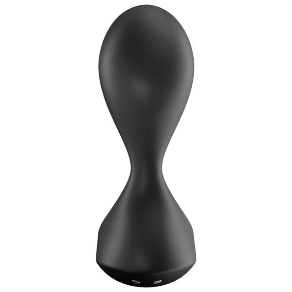 SWEET SEAL VIBRATING PLUG APP BLACK