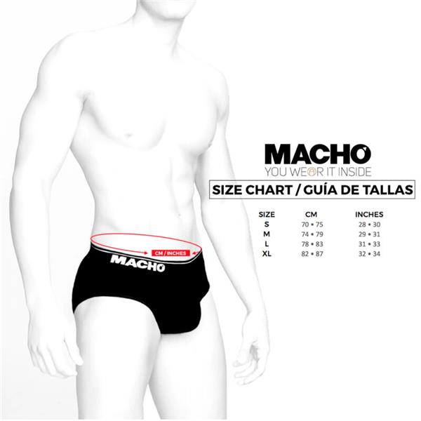 MS24B BRIEF UNDERPANTS DARK BLUE S