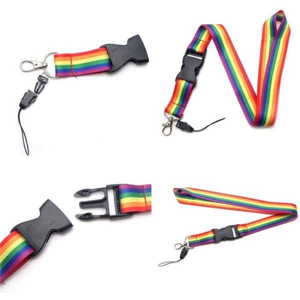 LGBT FLAG LANYARD