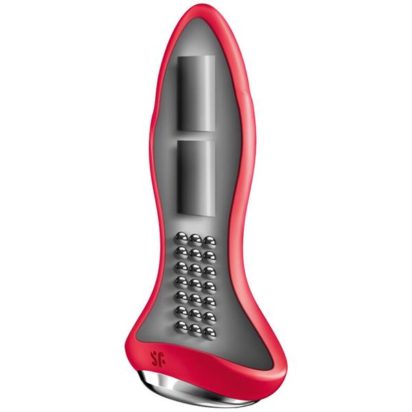 ROTATOR PLUG 1+ VIBRATING PLUG APP RED