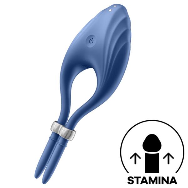 DUELIST RING VIBRATOR BLUE
