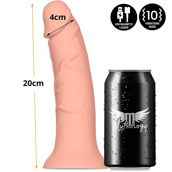 ASHER ORIGINAL DILDO M - VIBRATOR KOMPATIBILAN S WATCHME BEŽIČNOM TEHNOLOGIJOM