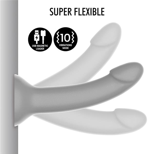 RUNE MAJESTIC DILDO S - VIBRATOR WATCHME BREZŽIČNA TEHNOLOGIJA KOMPATIBILNA