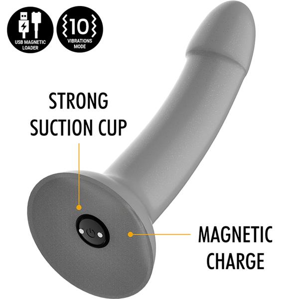 RUNE MAJESTIC DILDO S - VIBRATOR WATCHME BREZŽIČNA TEHNOLOGIJA KOMPATIBILNA