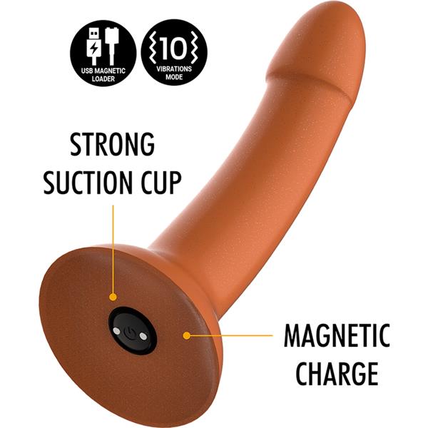 RUNE ROYAL DILDO M - VIBRATOR WATCHME WIRELESS TECHNOLOGY COMPATIBLE