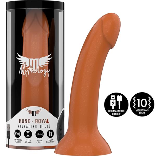 RUNE ROYAL DILDO M - VIBRATOR WATCHME WIRELESS TECHNOLOGY COMPATIBLE