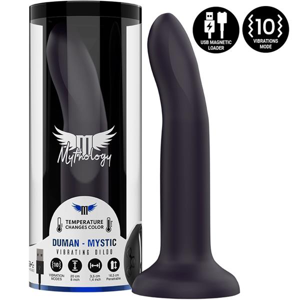 DUMAN MYSTIC DILDO L - VIBRATOR COMPATIBLE WITH WATCHME WIRELESS TECHNOLOGY