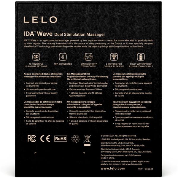 IDA WAVE COUPLES MASSAGER BLACK