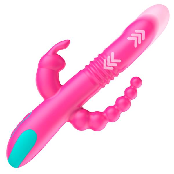 DONALD TRIPLE STIMULATION: ANAL, G-SPOT & CLITORAL WATCHME WIRELESS TECHNOLOGY COMPATIBLE