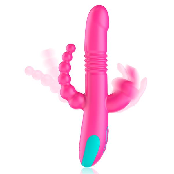 DONALD TRIPLE STIMULATION: ANAL, G-SPOT & CLITORAL WATCHME WIRELESS TECHNOLOGY COMPATIBLE