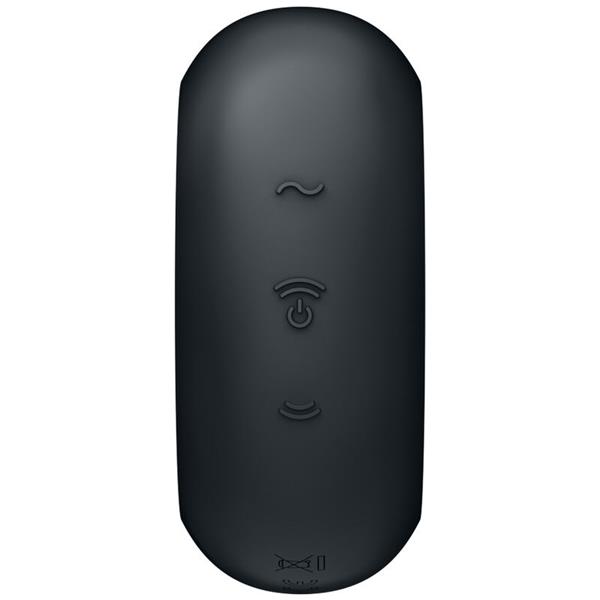 PRO TO GO 3 DVOJNI AIR PULSE STIMULATOR & VIBRATOR ČRN