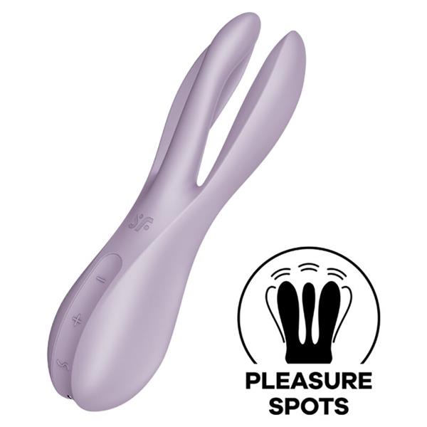 THREESOME 2 VIBRATOR ČRN