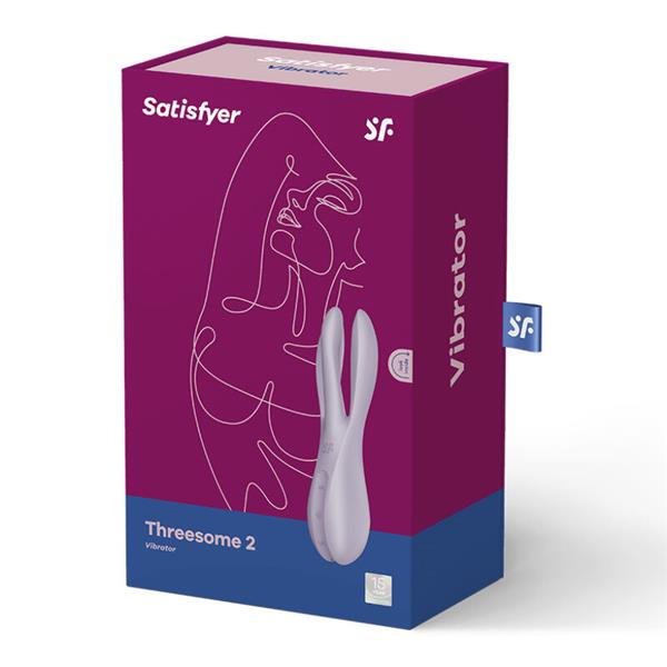 THREESOME 2 VIBRATOR ČRN