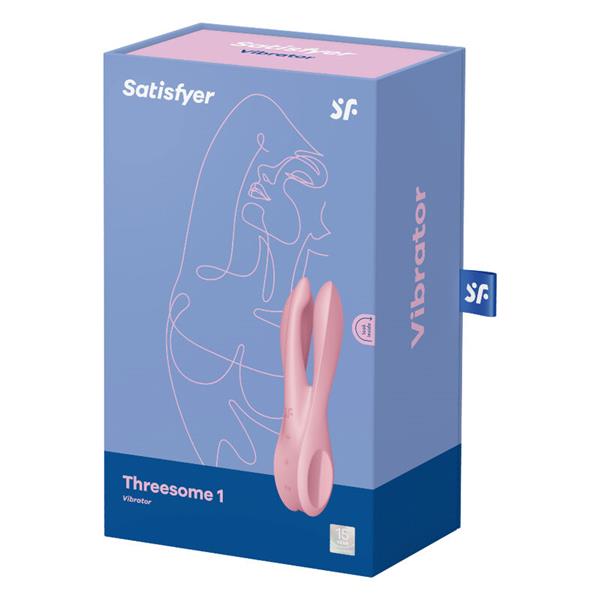 THREESOME 1 VIBRATOR BLUE