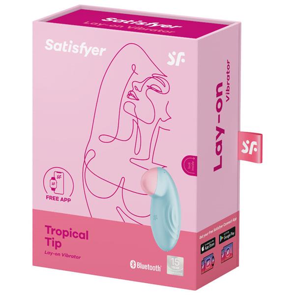 TROPICAL TIP LAY-ON VIBRATOR BLUE