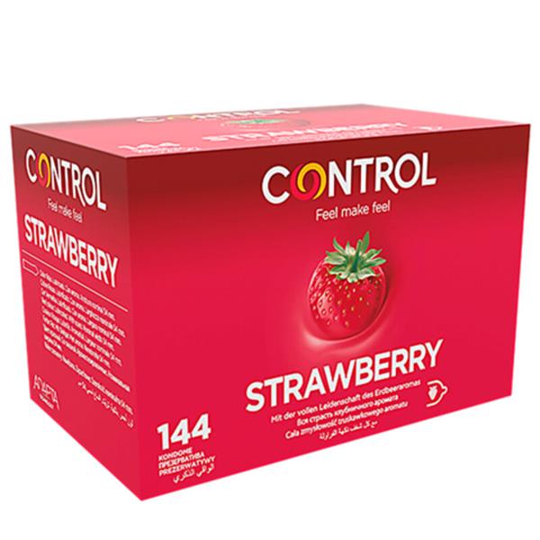 ADAPTA STRAWBERRY CONDOMS 144 UNITS